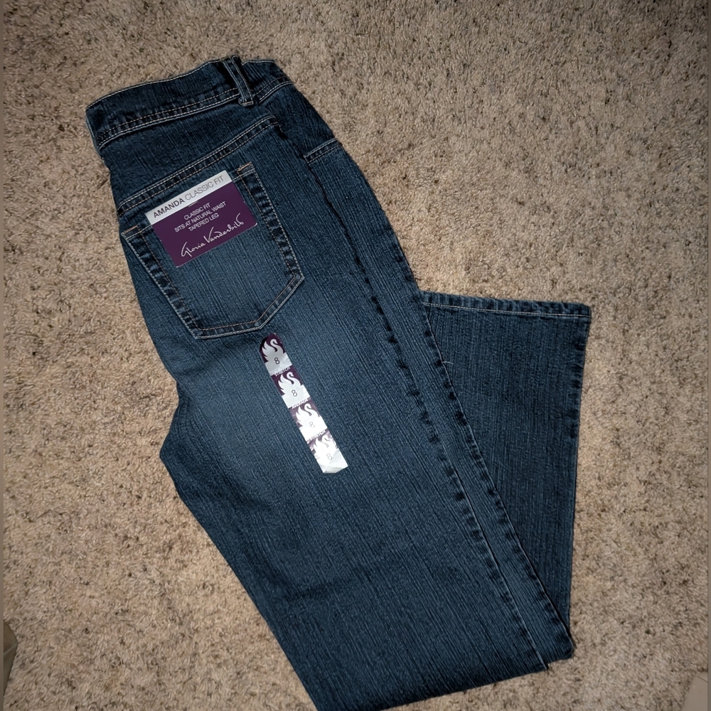 Gloria Vanderbilt Amanda Classic Fit Jeans 8